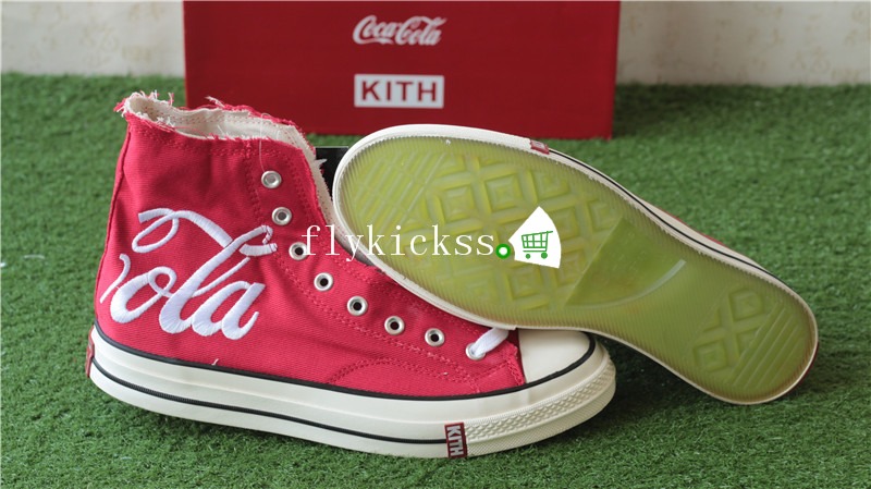 Kith x Coca-Cola x Converse Chuck Taylor All Star 70 Red